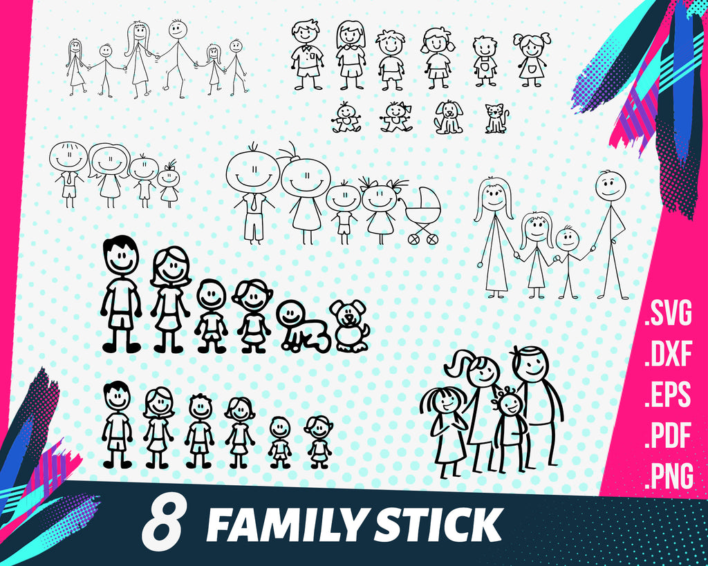 Free Free 188 Family Stick Figures Svg SVG PNG EPS DXF File