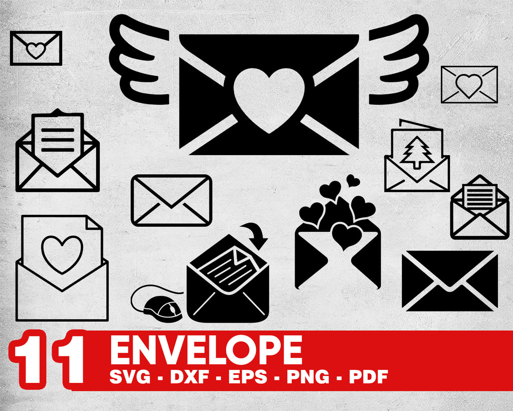 Download Envelope Svg Bundle Mail Svg Envelope Clipart Envelope Cut Files Fo Clipartic