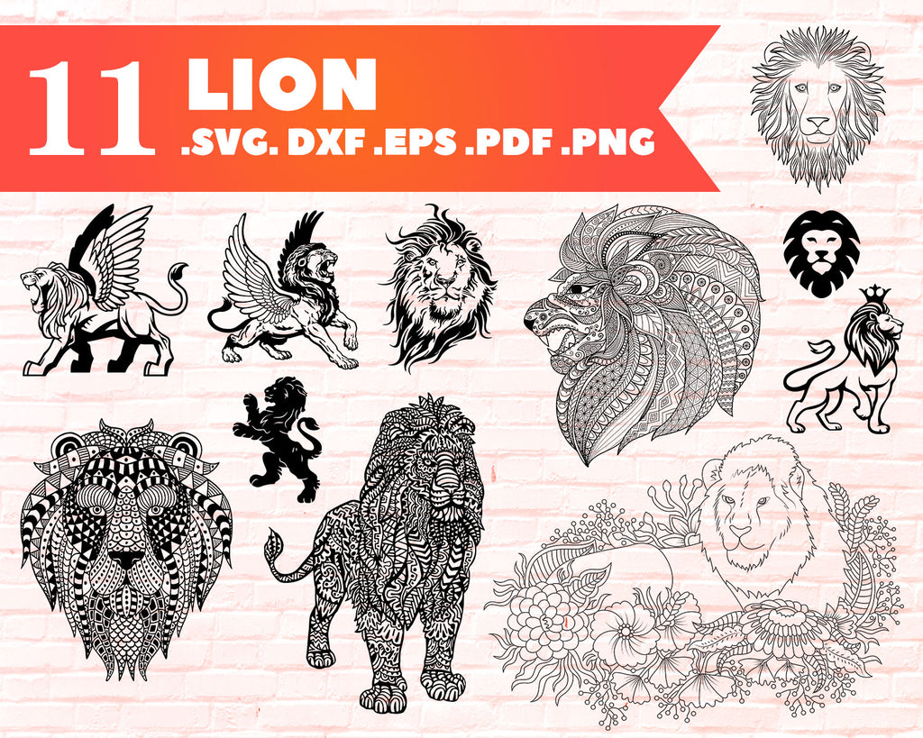 Free Free 337 Lion Svg Clipart SVG PNG EPS DXF File