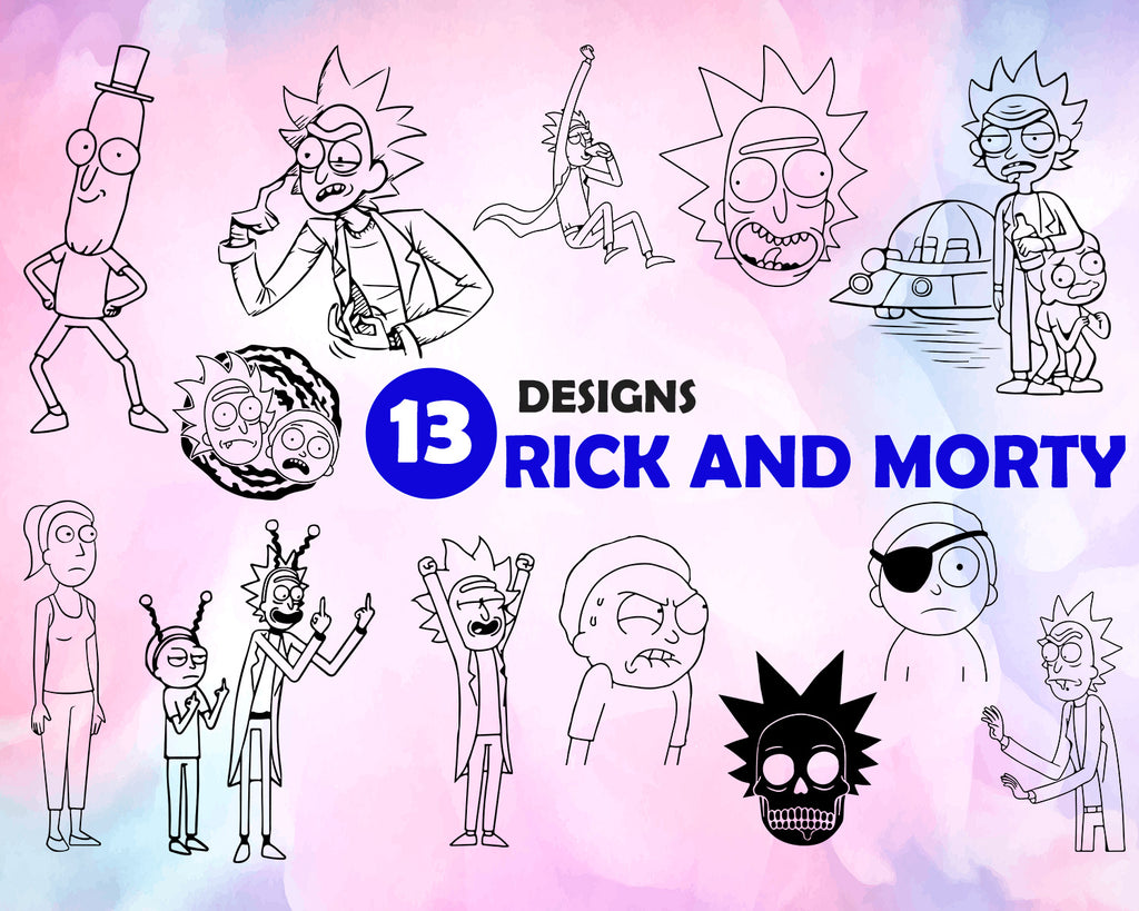 Free Free 291 Rick And Morty Svg Cricut SVG PNG EPS DXF File