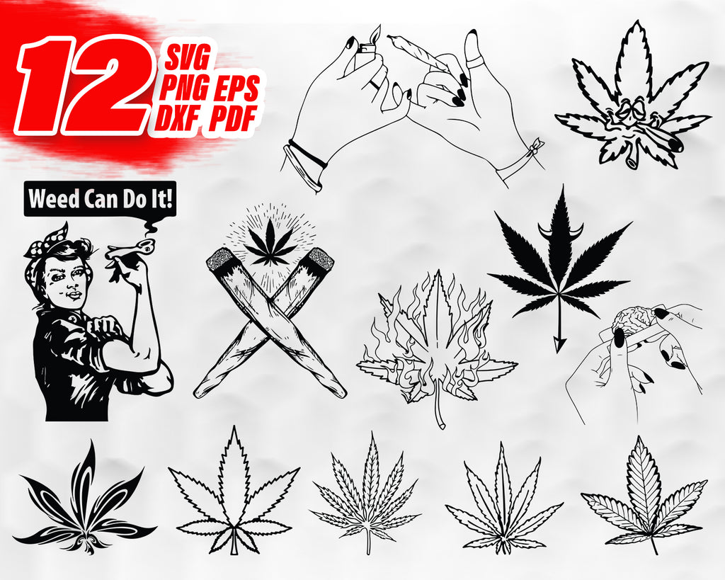 Download Marijuana Svg Weed Clipart Marijuana Svg Cannabis Svg Stoner Svg Clipartic