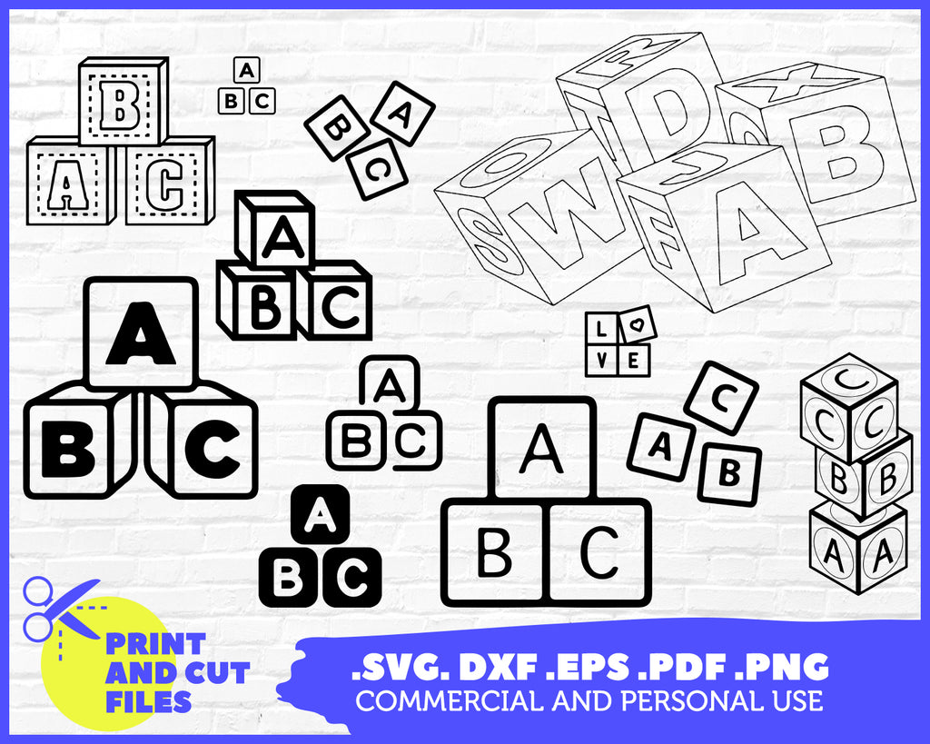 Download Alphabet Cubes Svg Baby Alphabet Cubes Abc Svg Clipart Cubes Svg Clipartic
