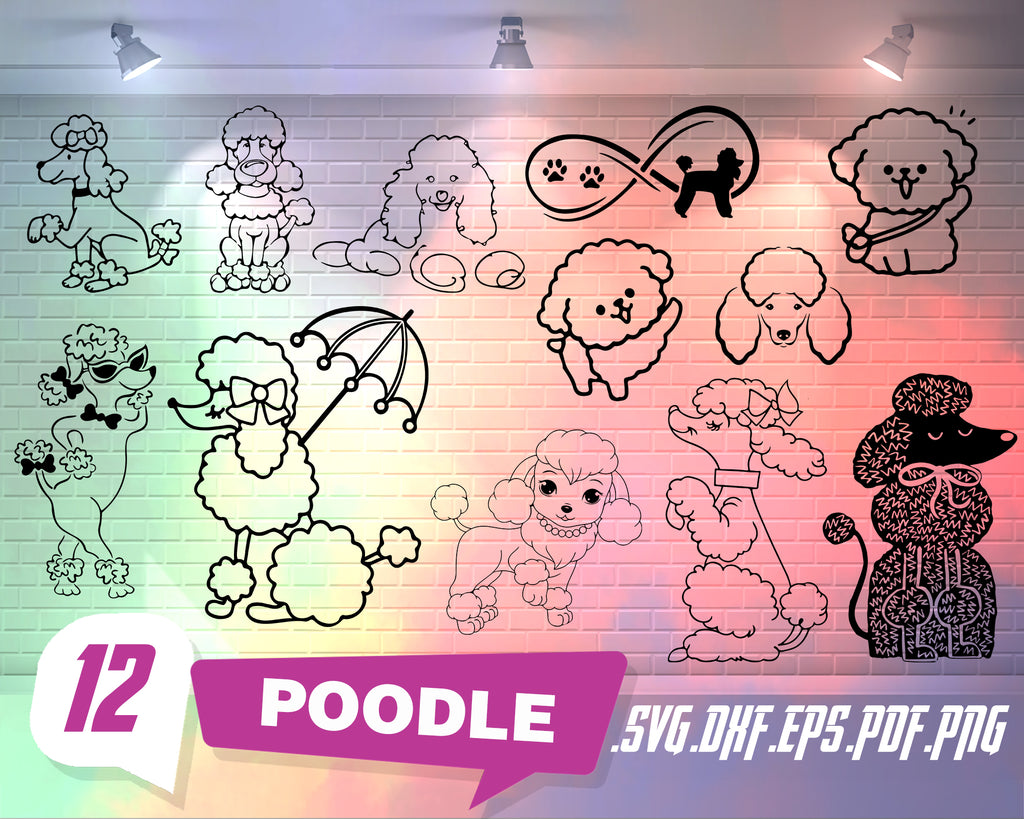Download Poodle Svg Poodle Dog Svg Dxf Eps Jpg Png Scrapbook Die Cut Clipartic