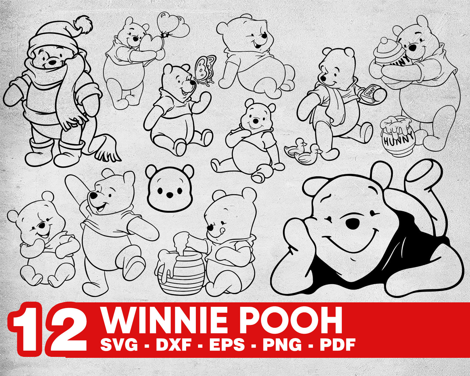 Winnie Pooh Svg Winnie The Pooh Svg Winnie The Pooh Winnie Pooh Wi Clipartic