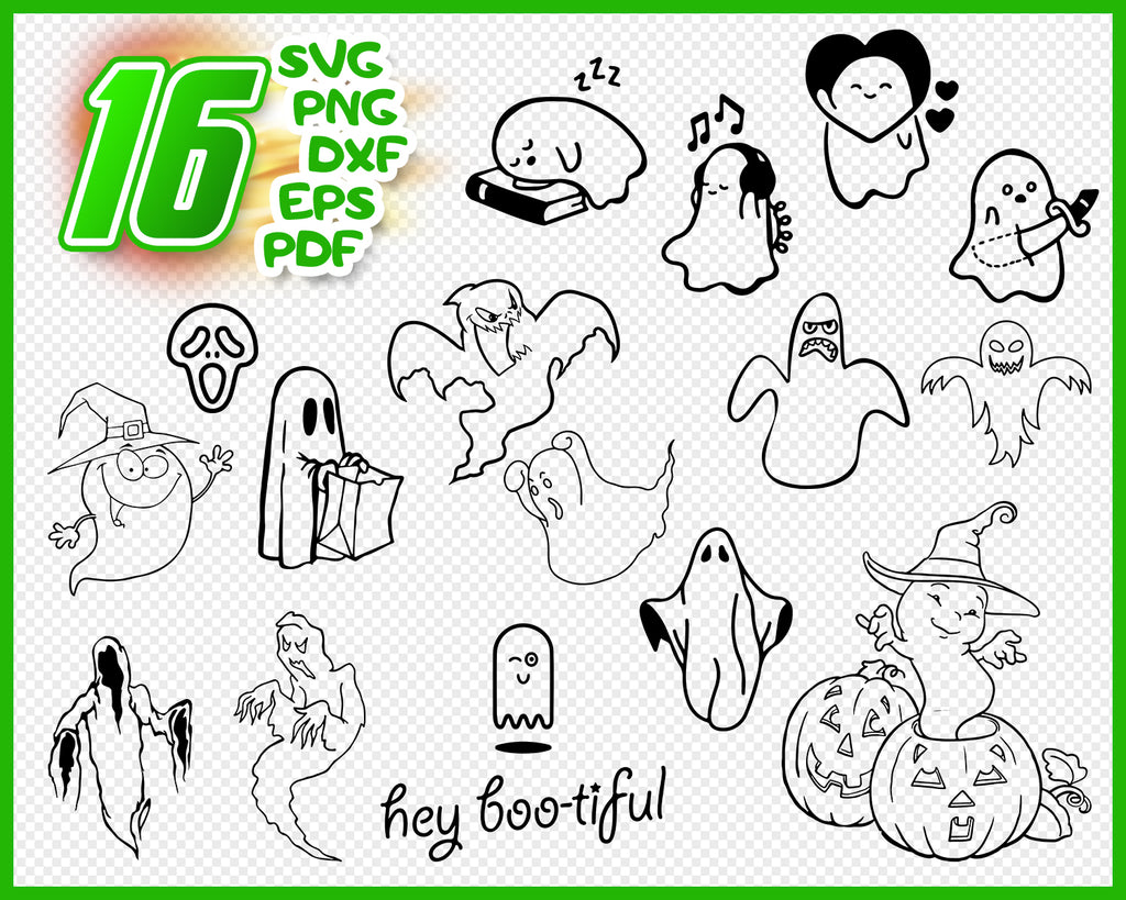 Download Ghosts Svg Halloween Svg Ghosts Clipart Ghosts Cut Files Ghost Clipartic