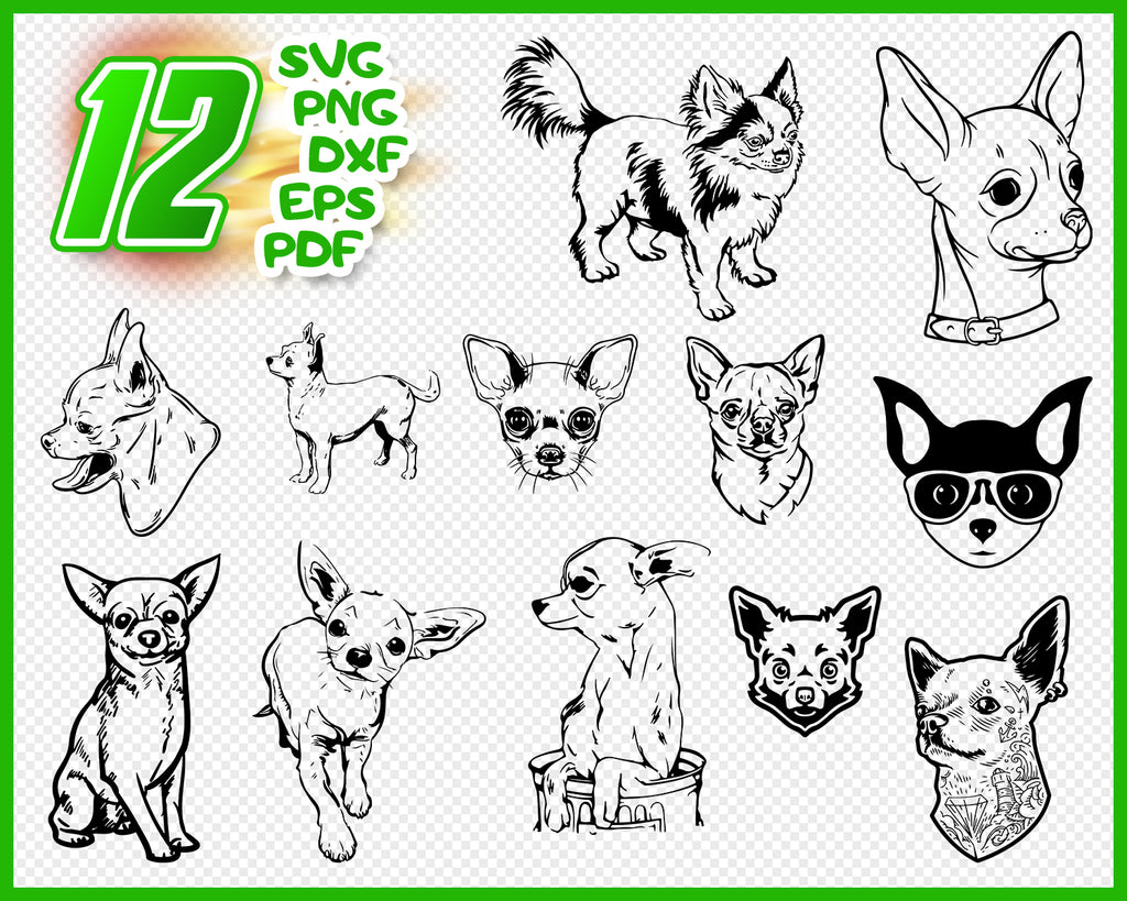 39+ Free Chihuahua Svg Pics Free SVG files | Silhouette ...