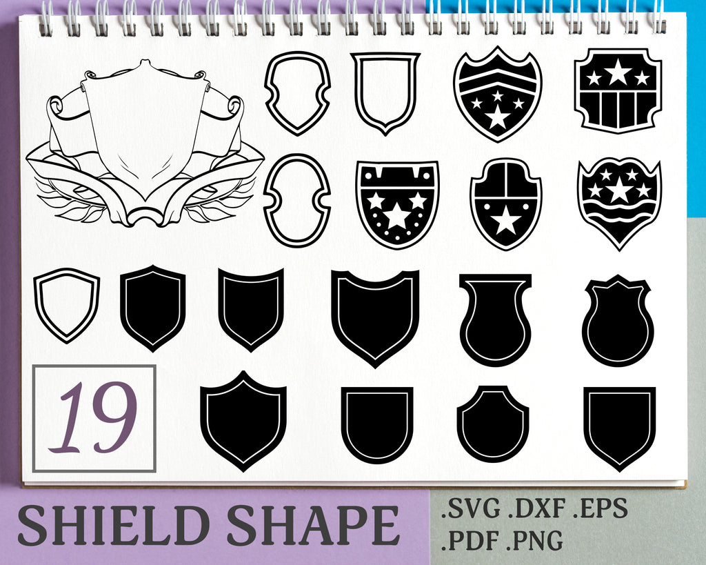 Shield Shape Svg Badge Svg Shield Svg Label Svg Svg Cutting Files Clipartic