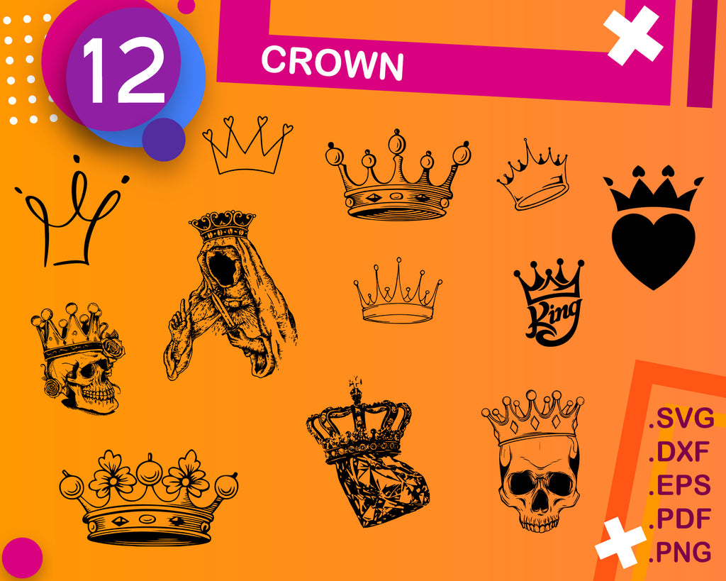 Free Free 199 Crown Svg Commercial Use SVG PNG EPS DXF File