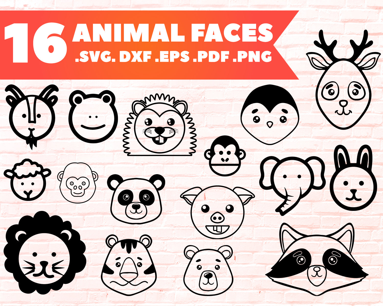 Free Free 111 Cute Lion Face Svg SVG PNG EPS DXF File