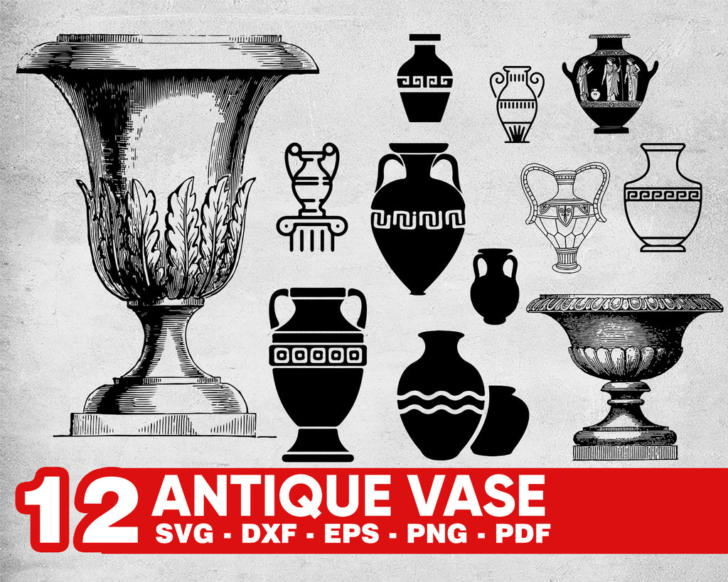 Download Antique Vase Svg Vase Svg Antique Vase Flower Vase Vase Vase Vect Clipartic