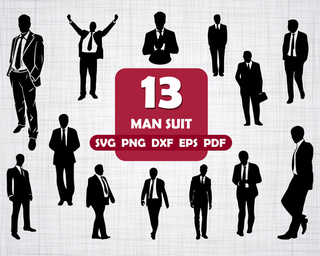Download Man Suit Svg Suit Svg People Men Silhouette Suit Clipart Suit Clip Ar Clipartic