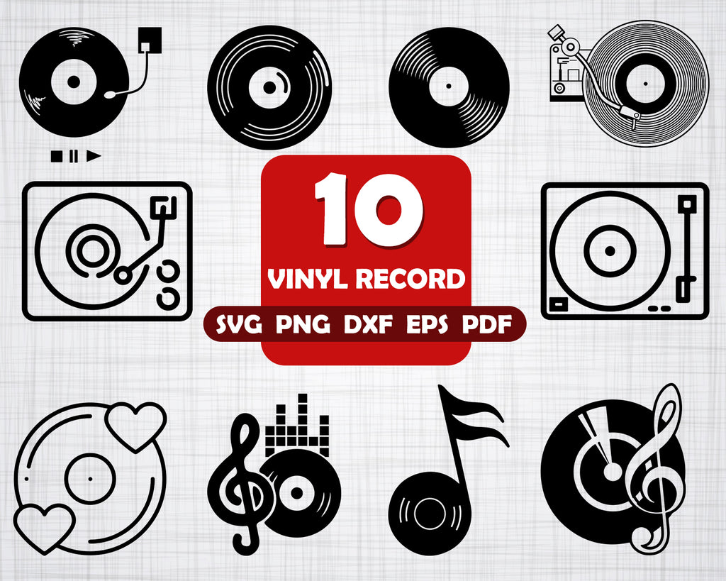 Download Vinyl Record Svg Vinyl Record Vinyl Record Art Gramophone Svg Retr Clipartic