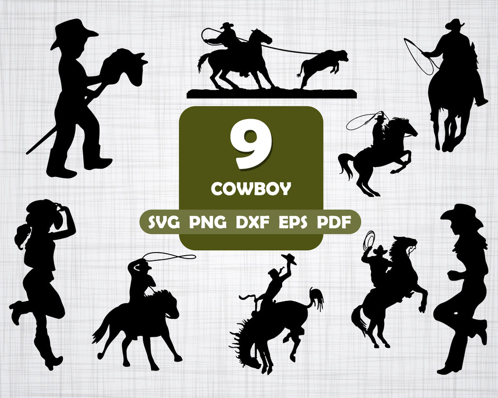 Download Cowboy Svg Bundle Cowboy Svg Cowboy Clipart Cowboy Cut Files For Si Clipartic