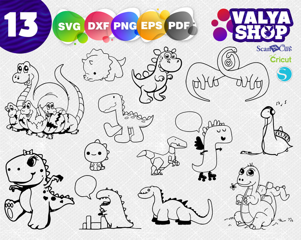 Free Free 168 Baby Dinosaur Silhouette Dinosaur Svg Free SVG PNG EPS DXF File
