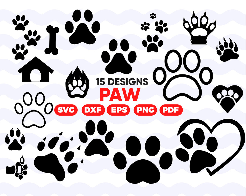 Free Free Paw Print Wreath Svg 916 SVG PNG EPS DXF File