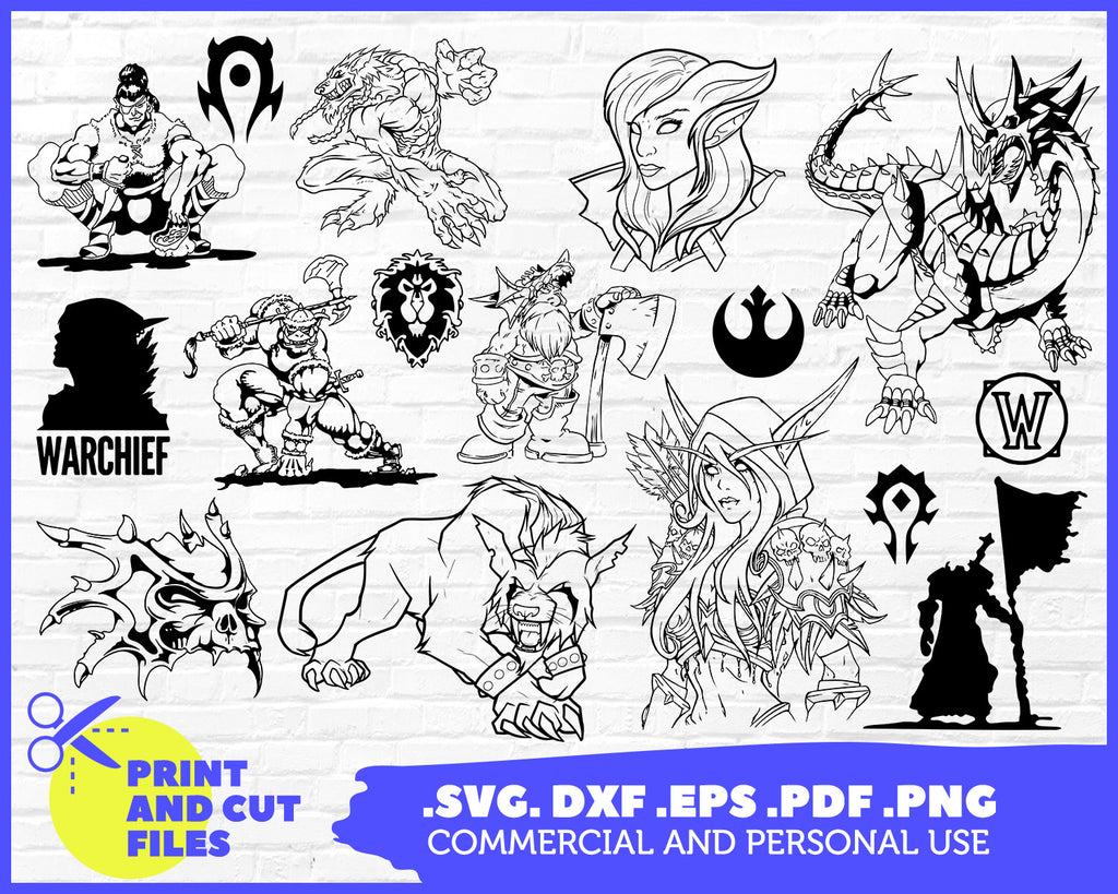 Download World Of Warcraft Svg Games Warcraft Svg Warcraft Eps Warcraft Art Clipartic