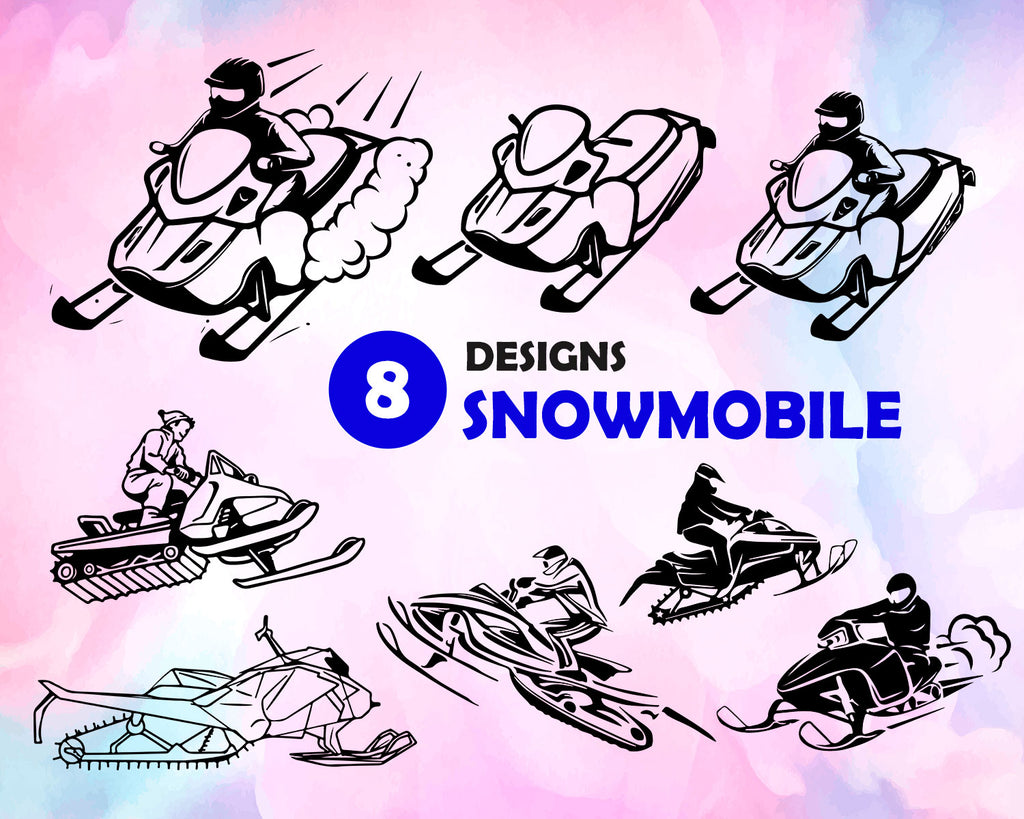 Download Snowmobile Svg Snow Mobile Svg File For Cricut Snowmobile Svg Silho Clipartic