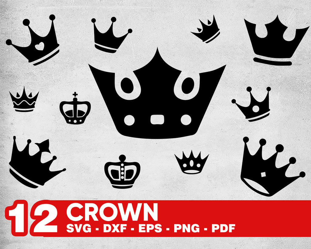 Download Royal Crown Svg File King Crown Queen Crown Princess Tiara Silhoue Clipartic