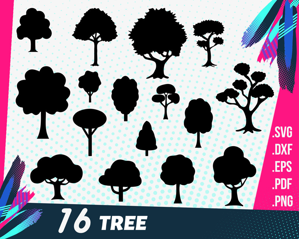 Download Tree Svg Tree Silhouette Svg Bundle Tree Svg Tree Silhouette Svg F Clipartic