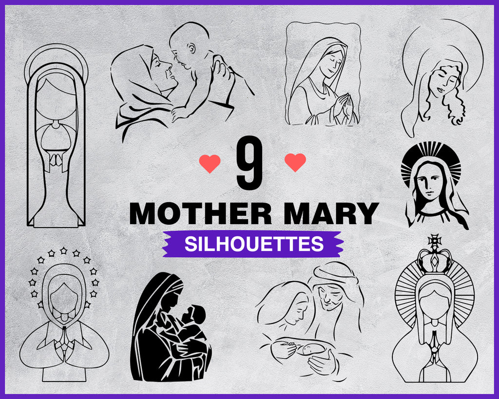 Free Free 323 Mother Mary Svg SVG PNG EPS DXF File
