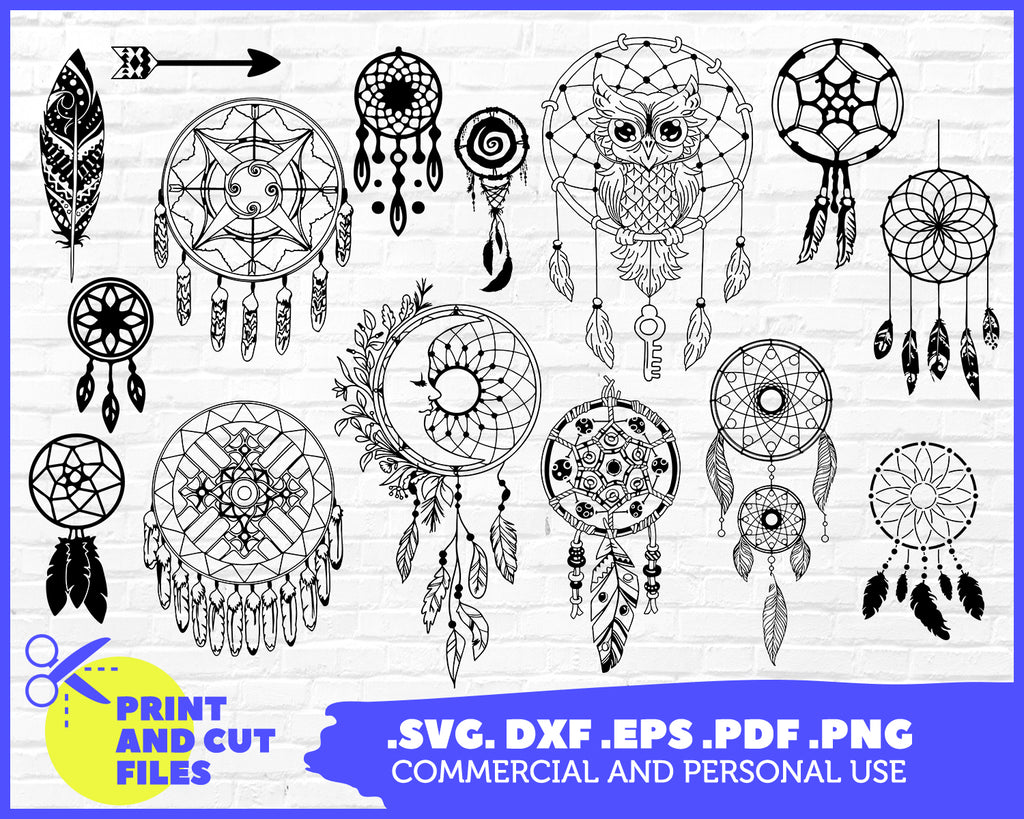 Free Free 183 Dreamer Boho Dream Catcher Svg Free SVG PNG EPS DXF File