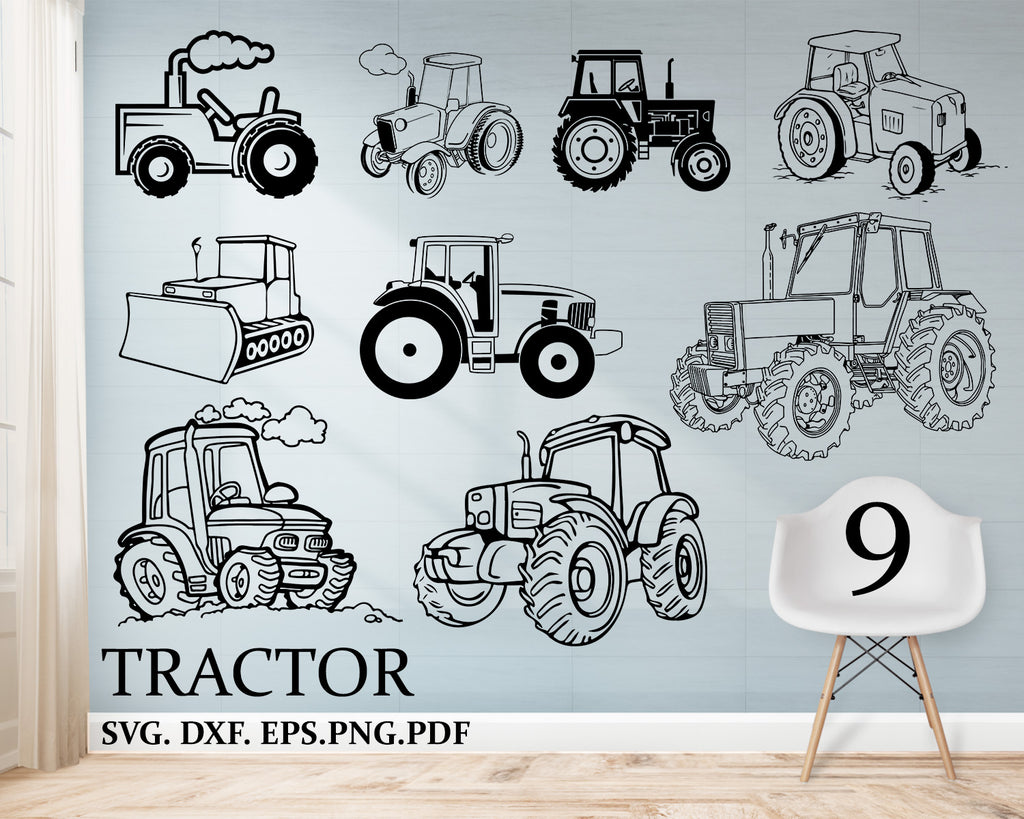 Download Tractor Svg Tractor Silhouette Tractor Clip Art Tractor Svg File T Clipartic