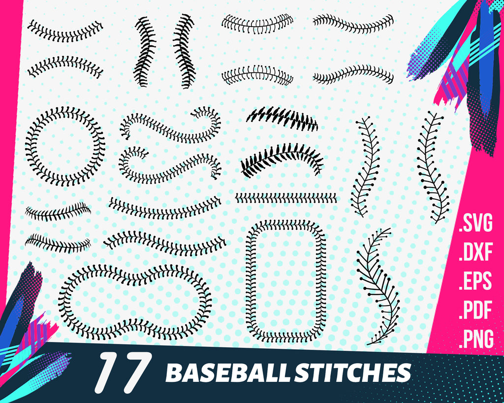 Download Baseball Stitches Svg Bundle Baseball Stitches Clipart Bundle Baseba Clipartic