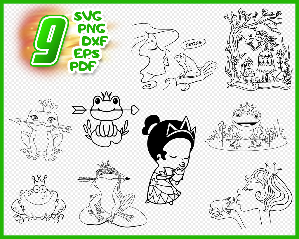 Download Frog Princess Svg Princess And The Frog Svg Princess And The Frog S Clipartic