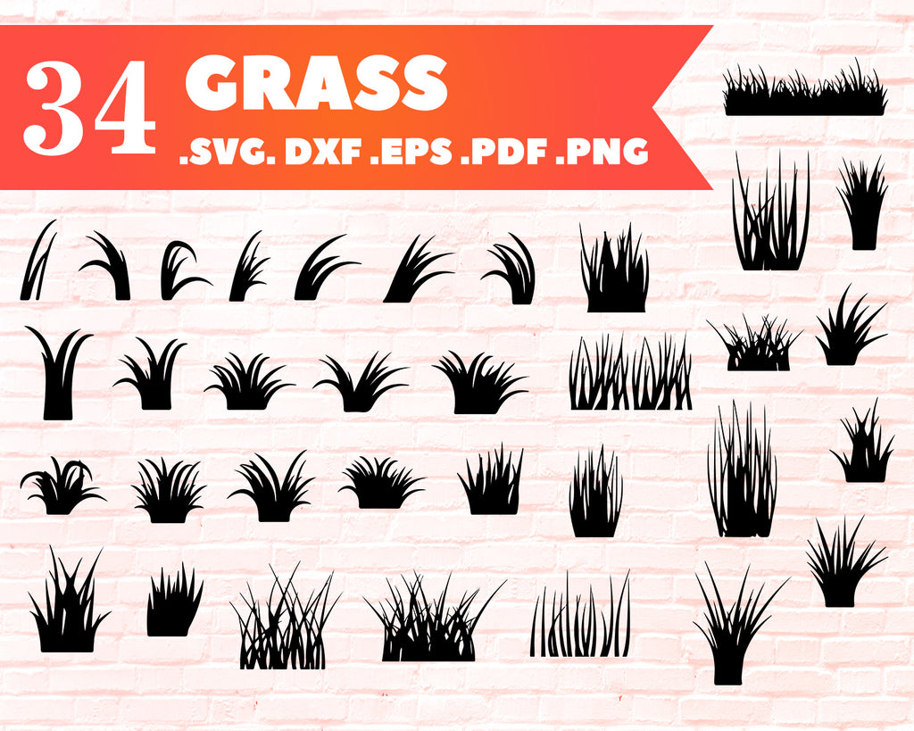 Download Grass Svg Grass Bundle Grass Field Svg File For Cricut Grass Landsc Clipartic