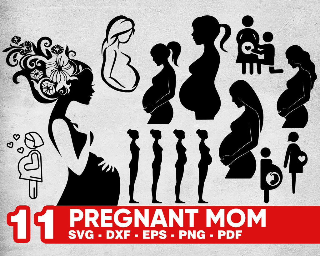 Free Free 252 Expecting Mother Svg SVG PNG EPS DXF File