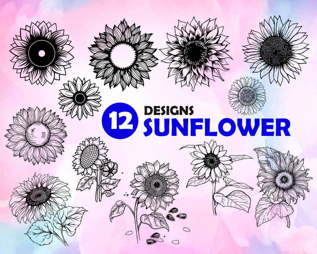 Free Free 124 Sunflower Svg Pinterest SVG PNG EPS DXF File