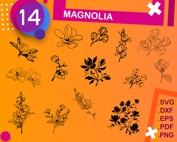 Free Free 62 Magnolia Flower Svg File Free SVG PNG EPS DXF File