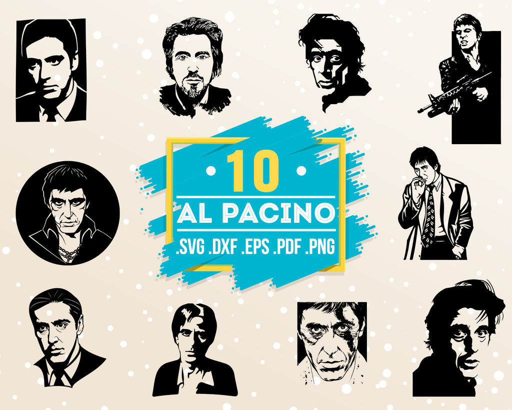 Download Al Pacino Svg Al Pacino Print Al Pacino Poster Scarface Al Pacino P Clipartic