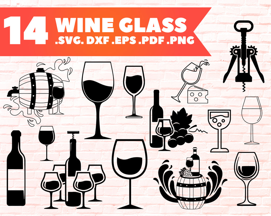 Download Wine Glass Svg Glasses Clip Art Clipart Design Svg Files Png Fil Clipartic