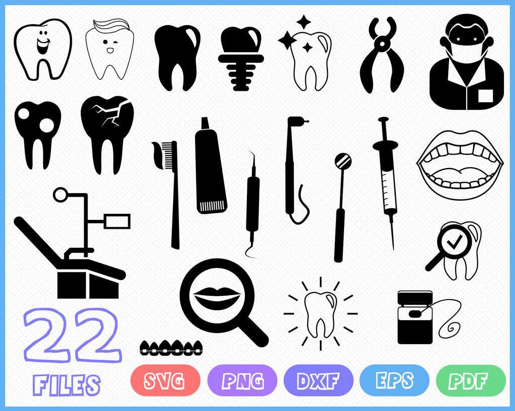 Download Dentist Tooth Svg Silhouette Teeth Svg Cricut Cut Files Dentist Svg Files Svg Files Clip Art Art Collectibles Delage Com Br