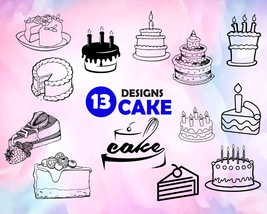 Download Cake Svg Birthday Cake Svg Bundle Birthday Cake Svg Birthday Cake C Clipartic