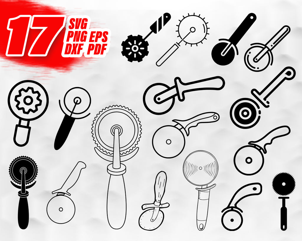 Download Pizza Svg Pizza Wheel Svg Pizza Cutter Clipart Pizza Cutter Files F Clipartic