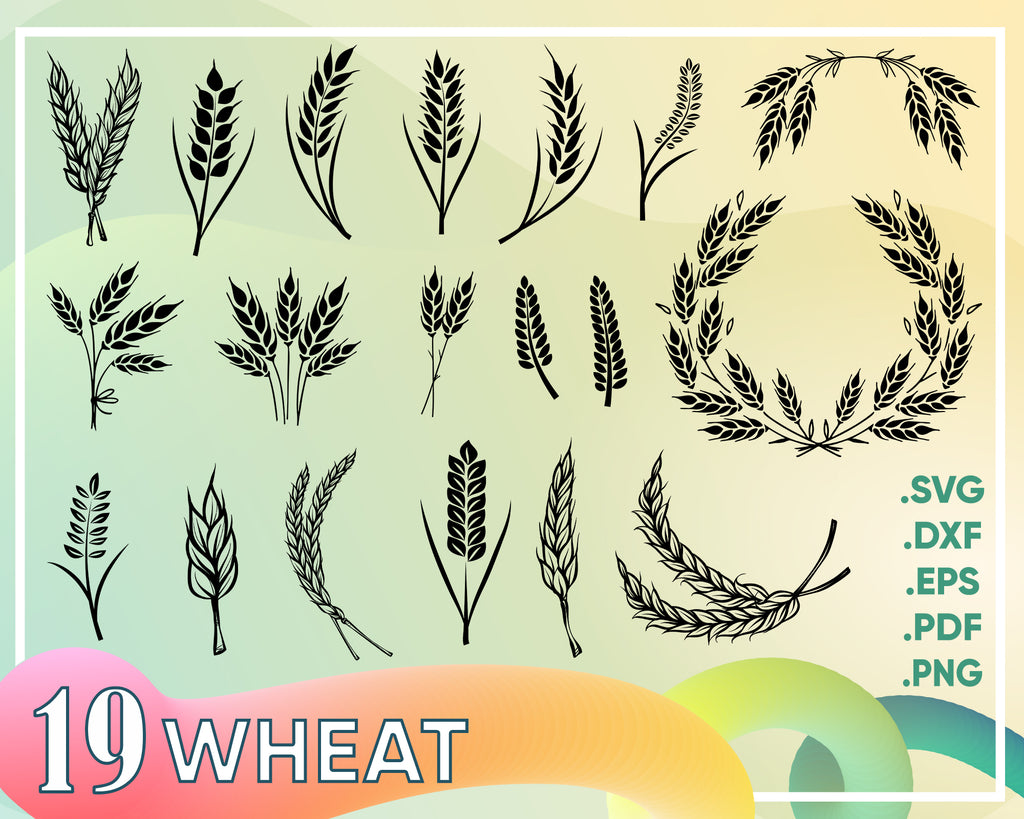 Download Wheat Svg Rye Clipart Wheat Svg Rye Silhouette Wheat Cricut Rye Cut Fi Clipartic