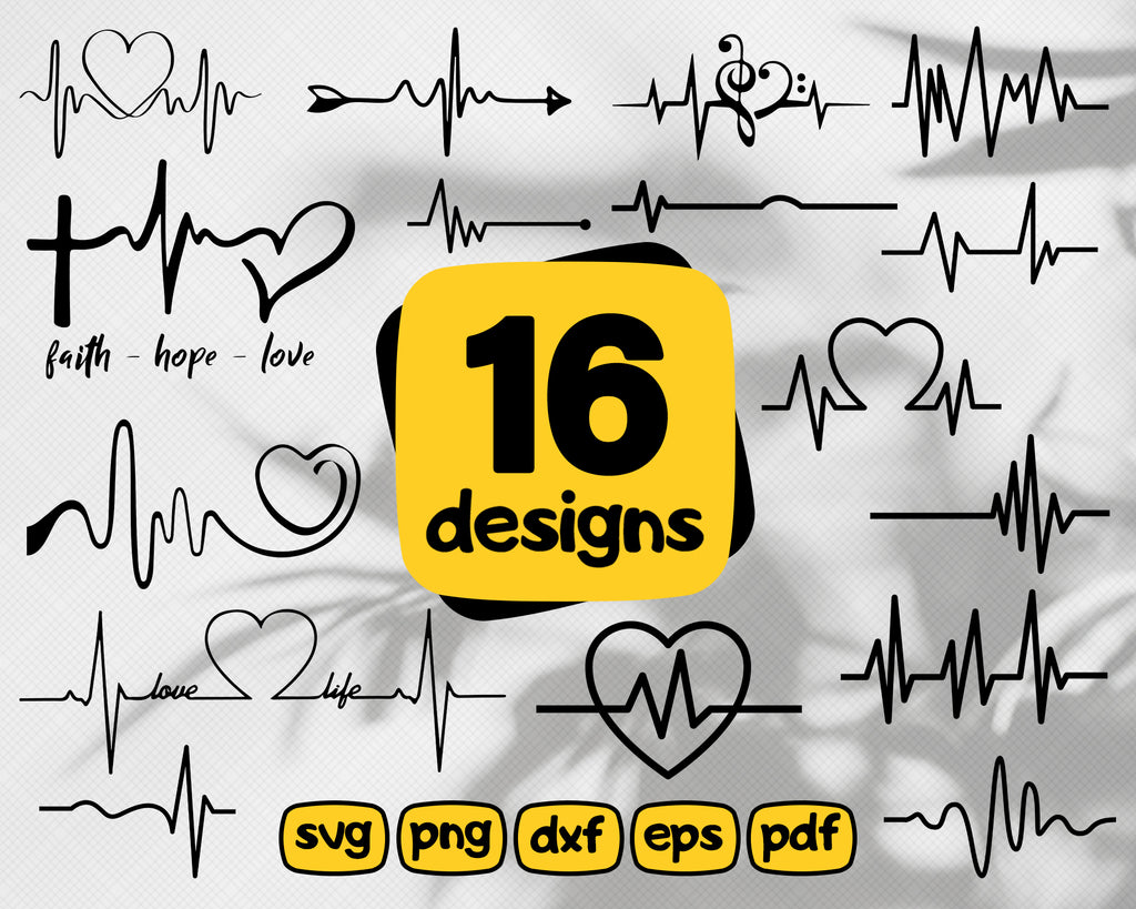 Free Free Heartbeat Svg 483 SVG PNG EPS DXF File