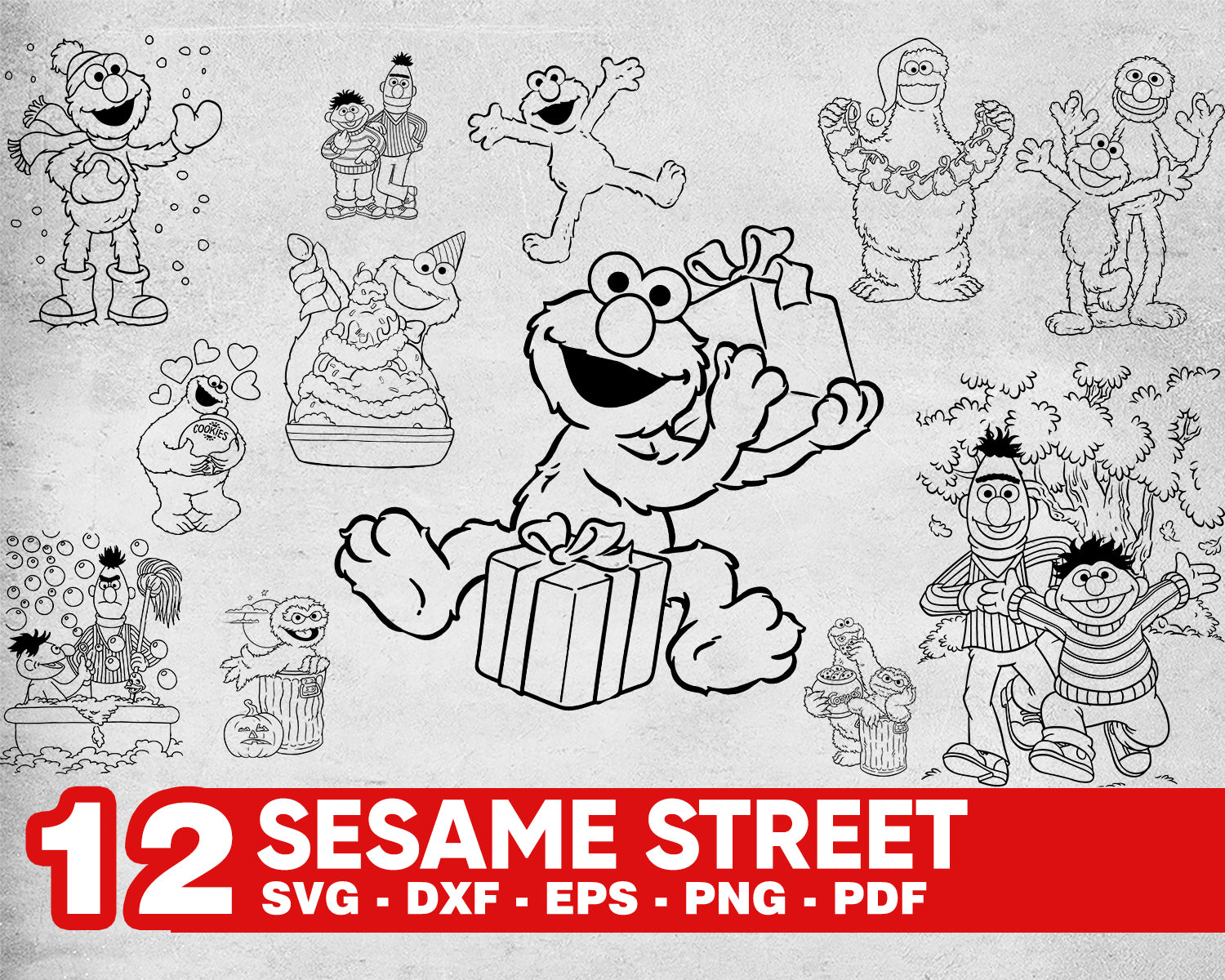 Download Sesame Street Svg Sesame Street Svg Ai Dxf Png Sesame Street Svg Elmo Clipartic