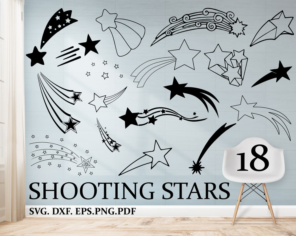 Download Shooting Stars Svg Stars Svg Bundle Star Vector Shooting Stars Svg Clipartic