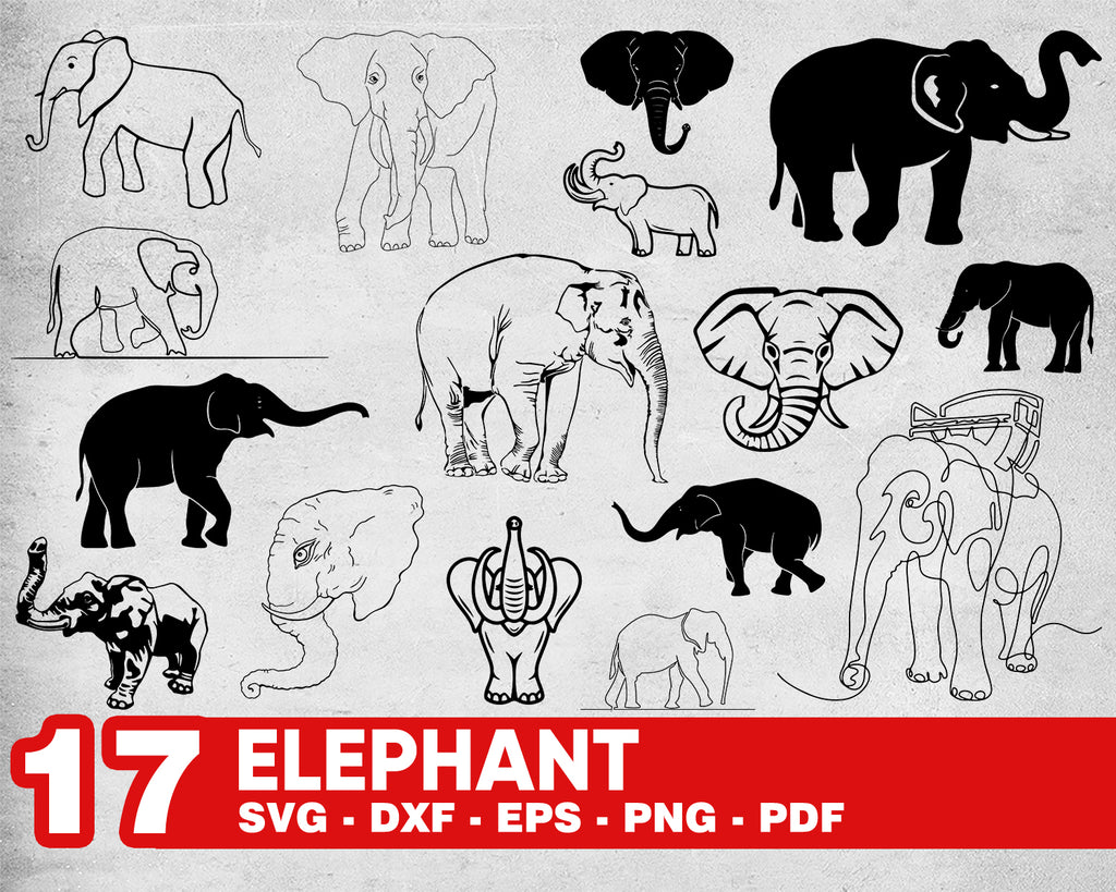 Free Free 290 Elephant Svg Cut File SVG PNG EPS DXF File