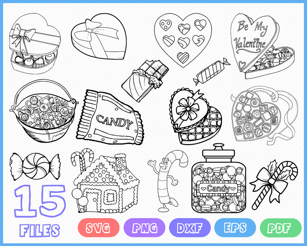 Download Candy Svg Bundle Candy Svg Candy Clipart Sweet Candy Cut Files For Clipartic