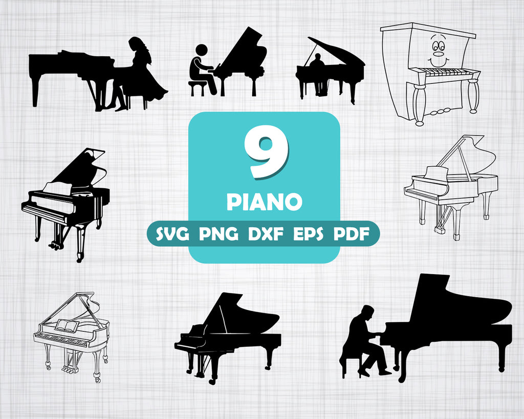 Download Piano Svg Music Instrument Svg Piano Key Svg Piano Keyboard Svg Cl Clipartic