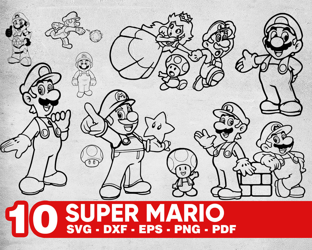 Free Free Super Mario Svg Free 880 SVG PNG EPS DXF File