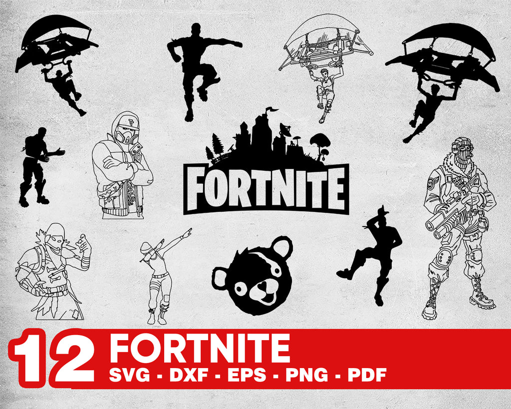 Fortnite Svg Png Dxf Fortnite Bundle Svg Png Dxf Fortnite Logo Svg Png Clipartic