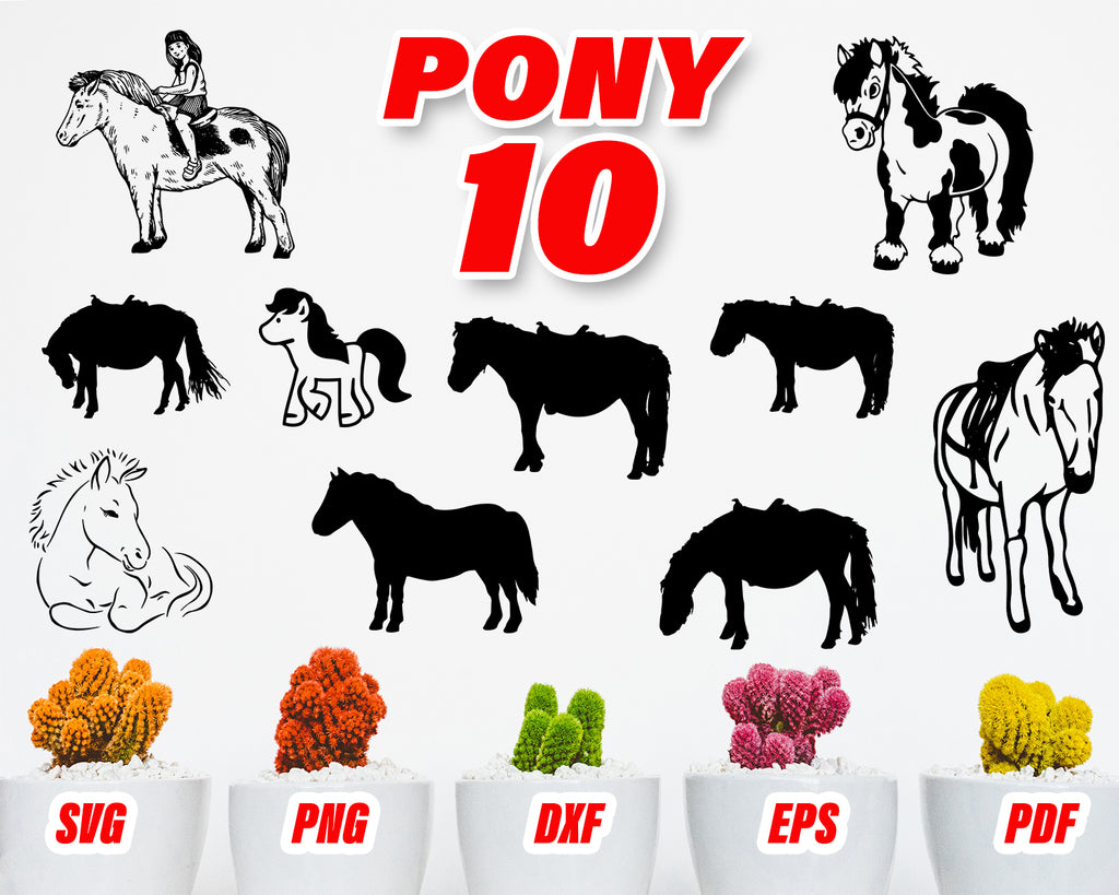 Download Pony Svg Pony Svg Pony Clipart Pony Silhouette Pony Vector Little Clipartic
