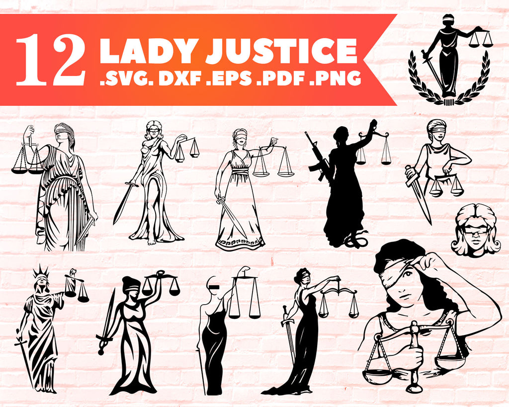 Download Lady Justice Svg Statue Of Justice Justice Svgs Courthouse Svg Lad Clipartic