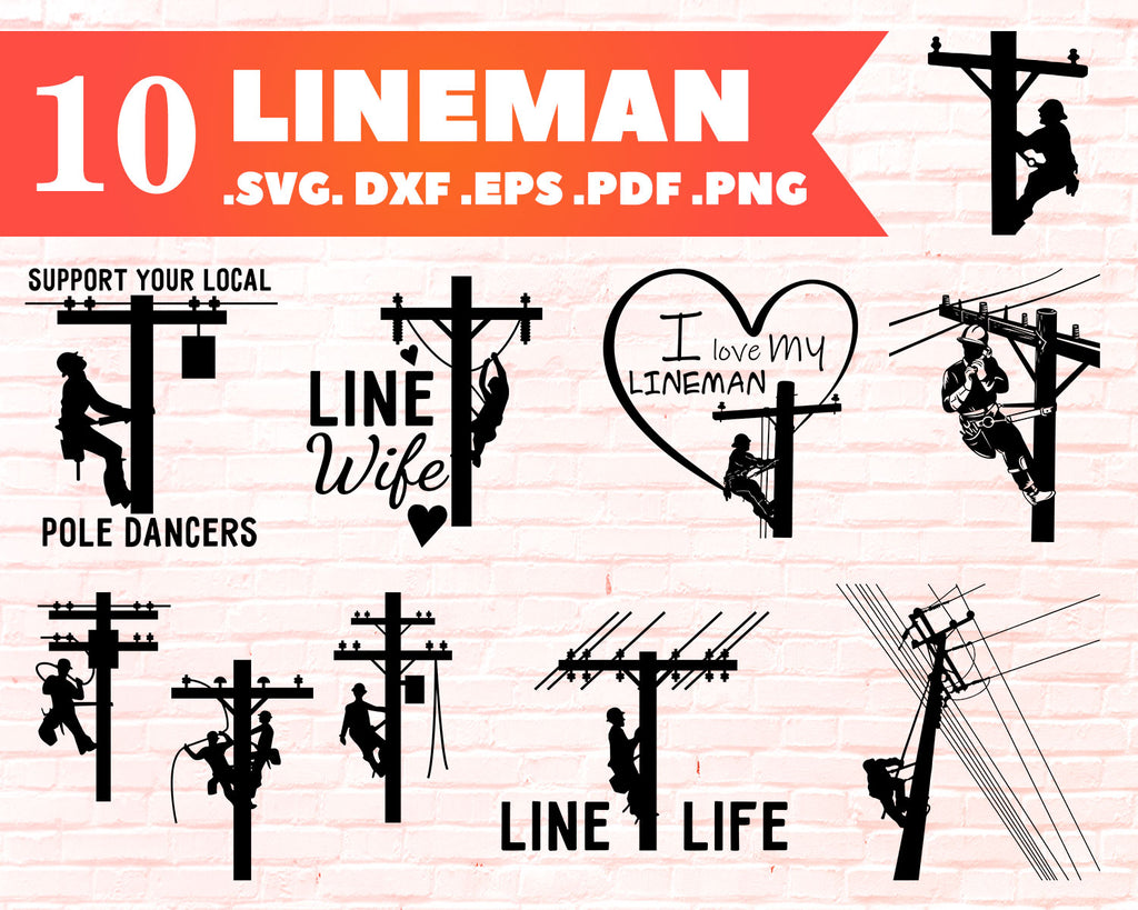 Download Lineman Svg Lineman Bundle Lineman Flag Svg Power Lineman Svg Line Clipartic