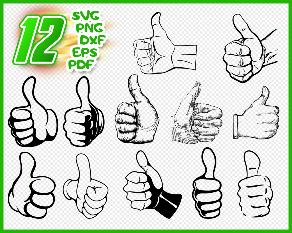 Thumb Svg Thumbs Up Svg Hands Svg Double Thumbs Up Svg This Guy Th Clipartic